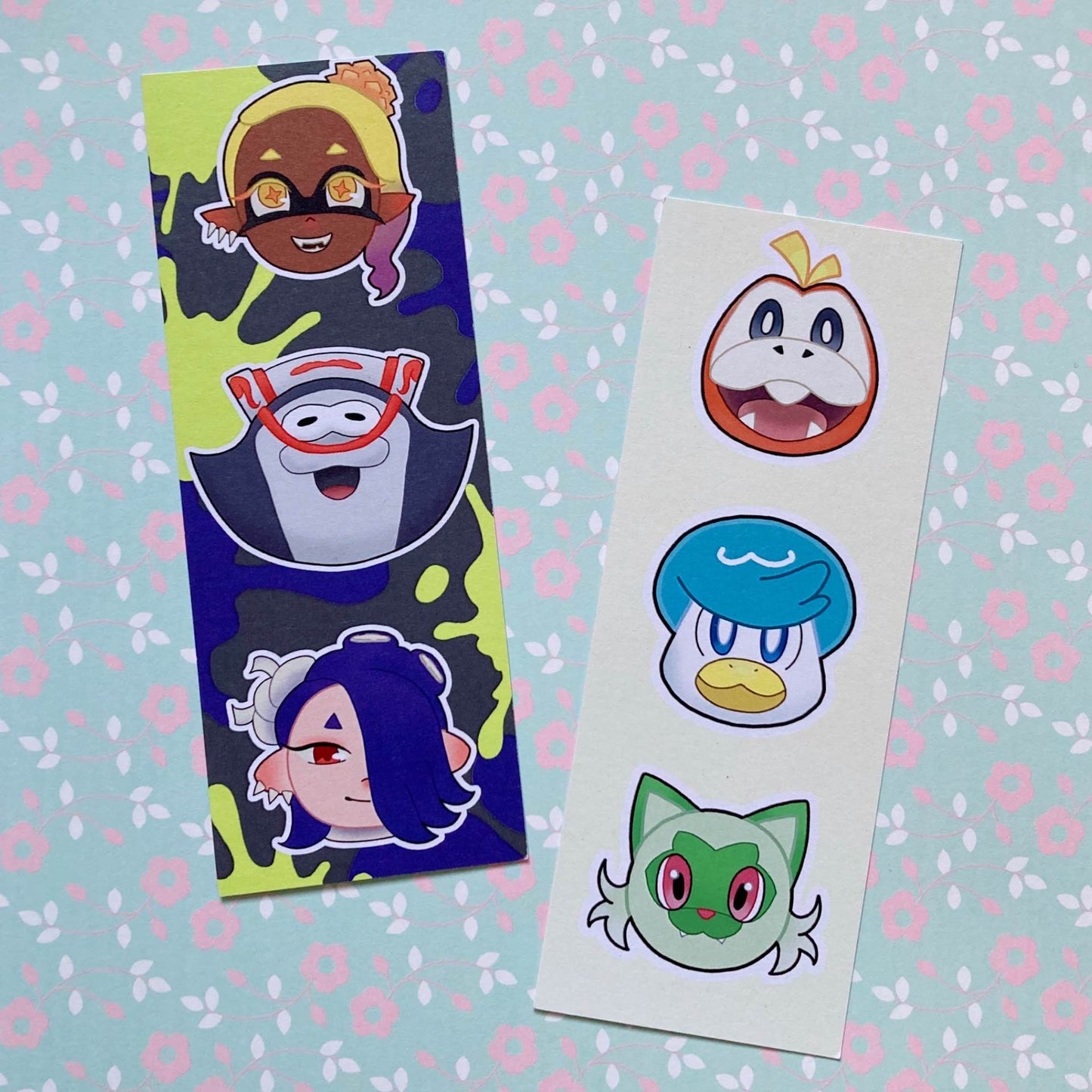 Bookmarks (Splatoon, Pokemon)