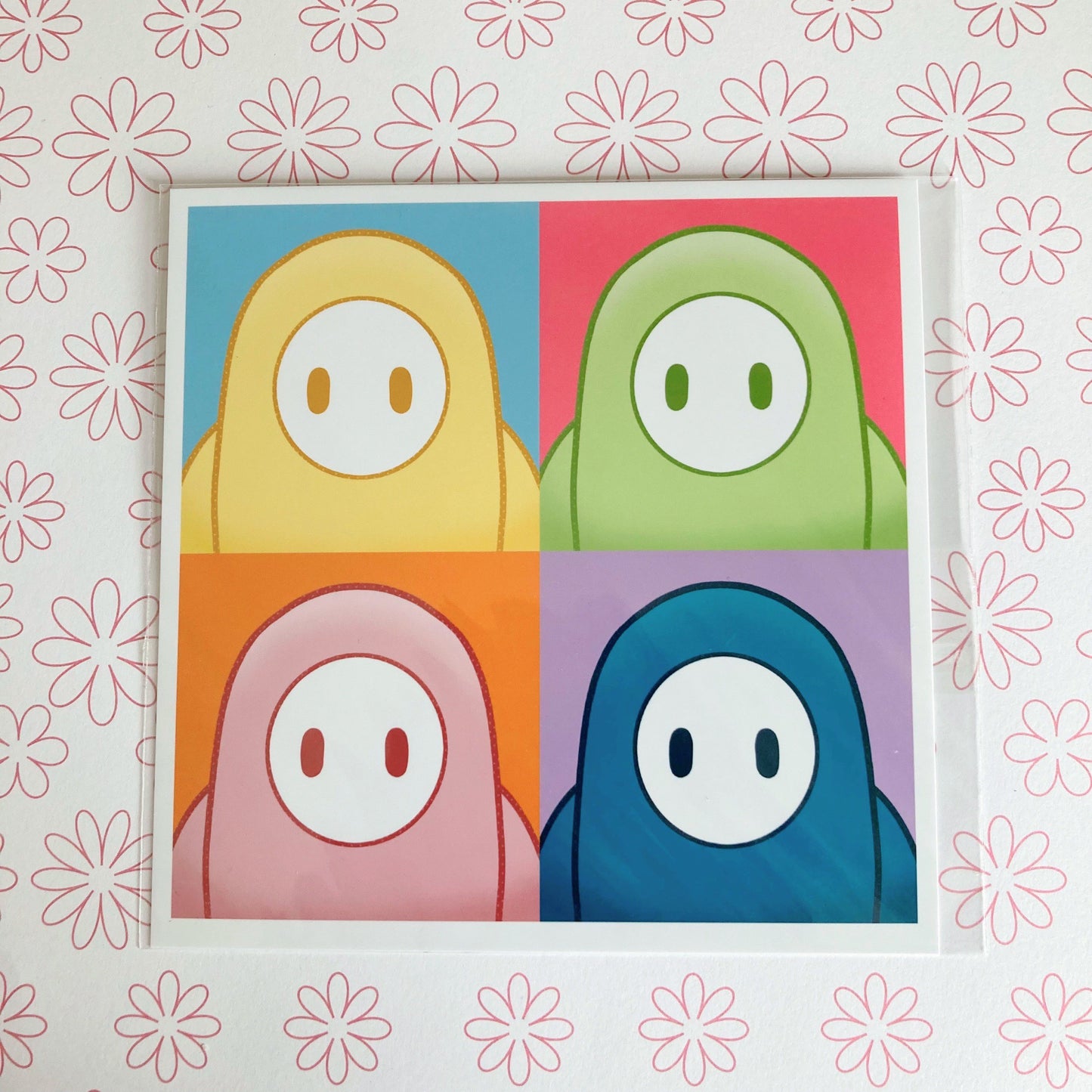 Fall Guys Pop Art Print