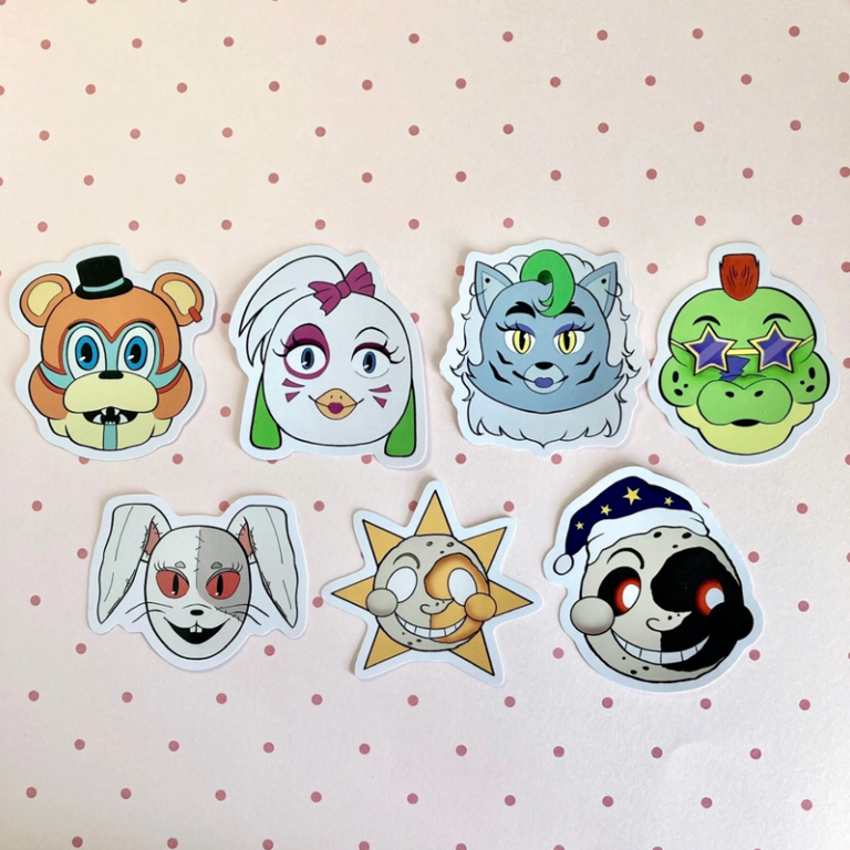 FNAF: Security Breach Stickers