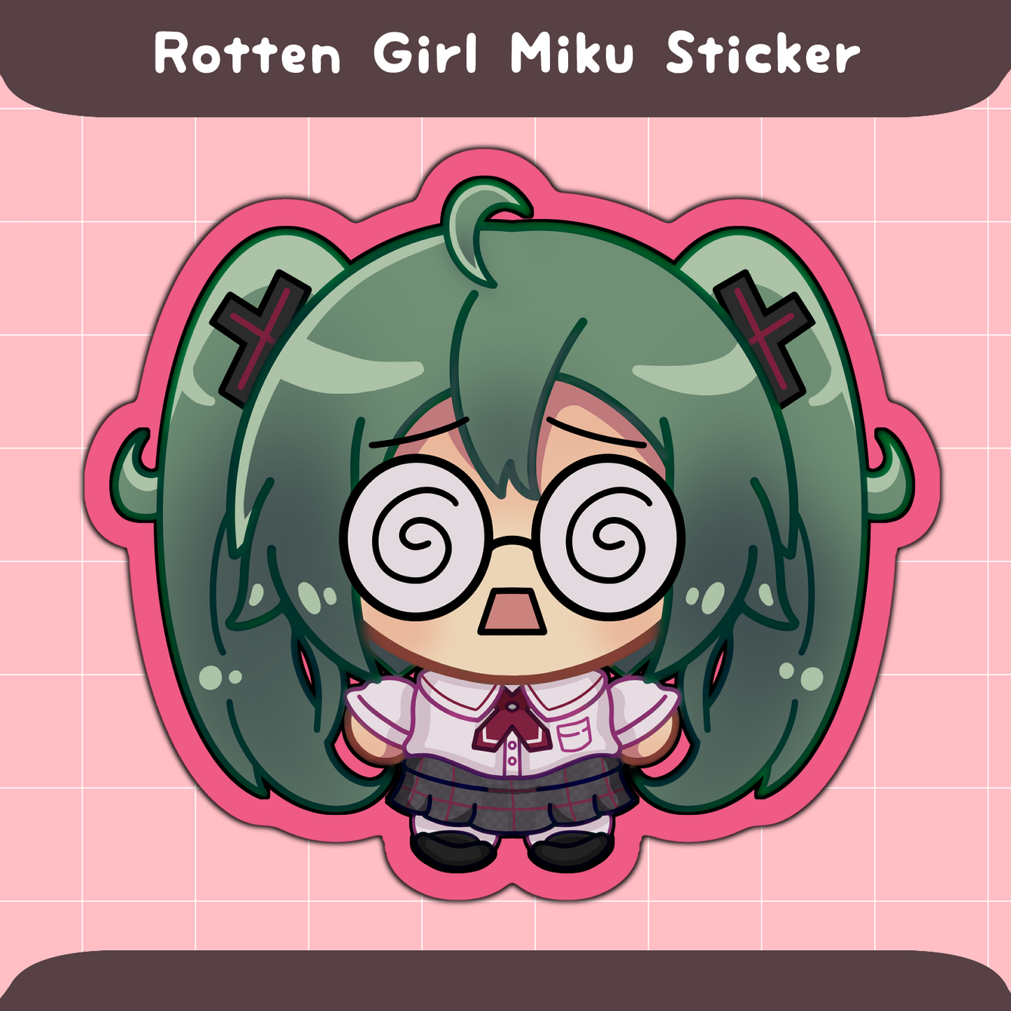 Rotten Girl Miku Sticker