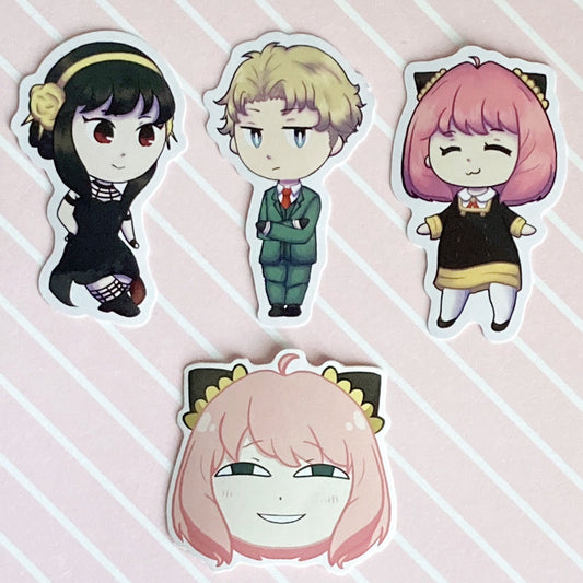 Spy x Family Stickers