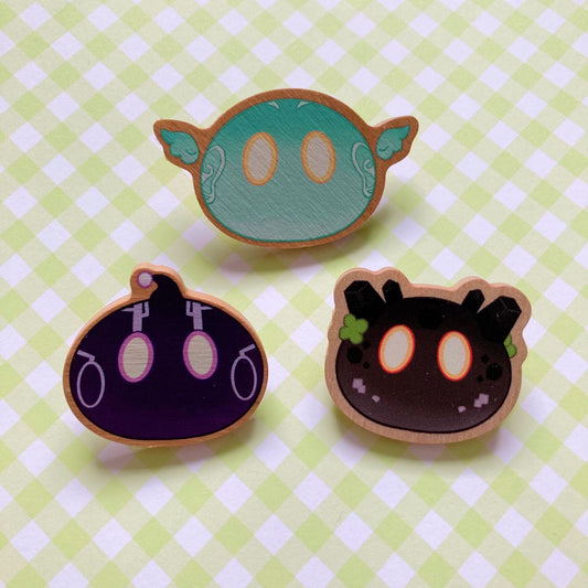 Genshin Impact Slime Pins