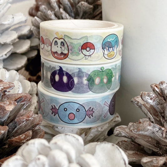 Washi Tapes (Pokemon, Genshin Impact)