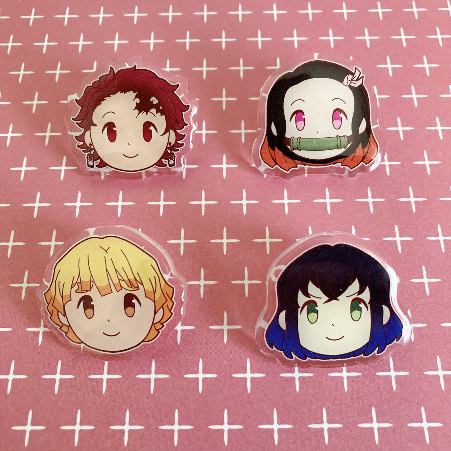 Demon Slayer: Kimetsu no Yaiba Acrylic Pins