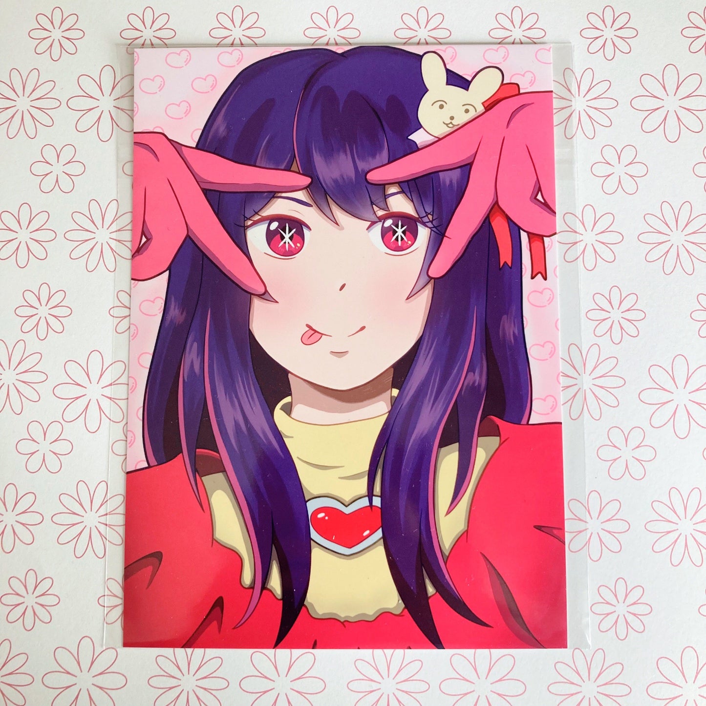 Ai Hoshino Art Print