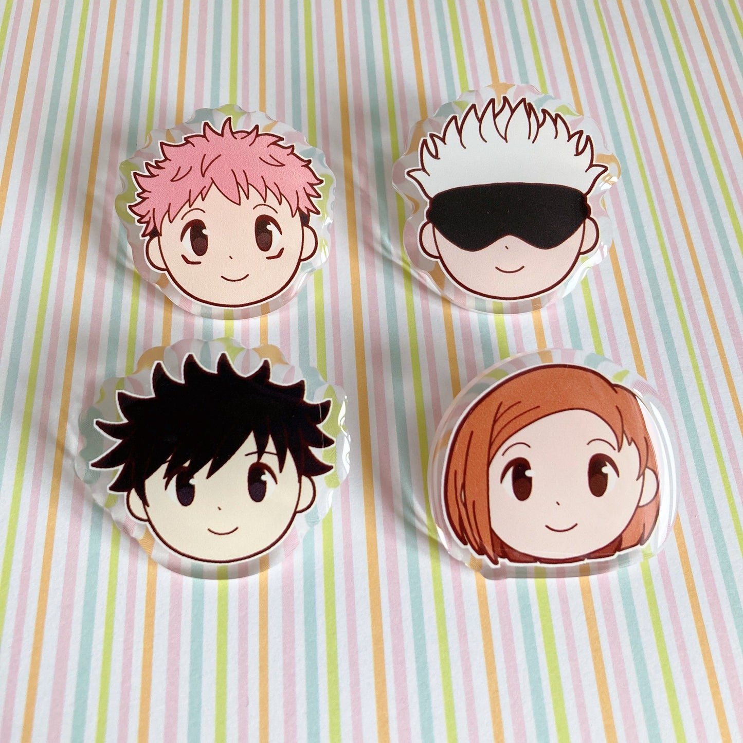 Jujutsu Kaisen Acrylic Pins