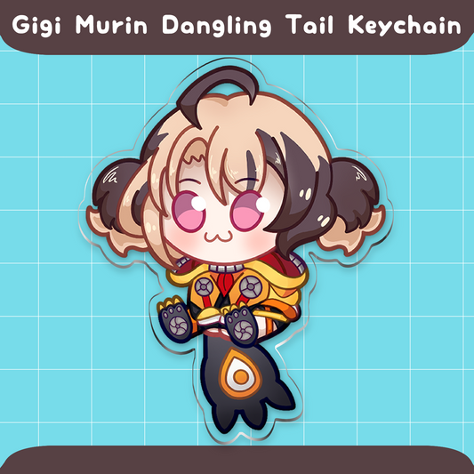 Gigi Murin Dangling Tail Keychain