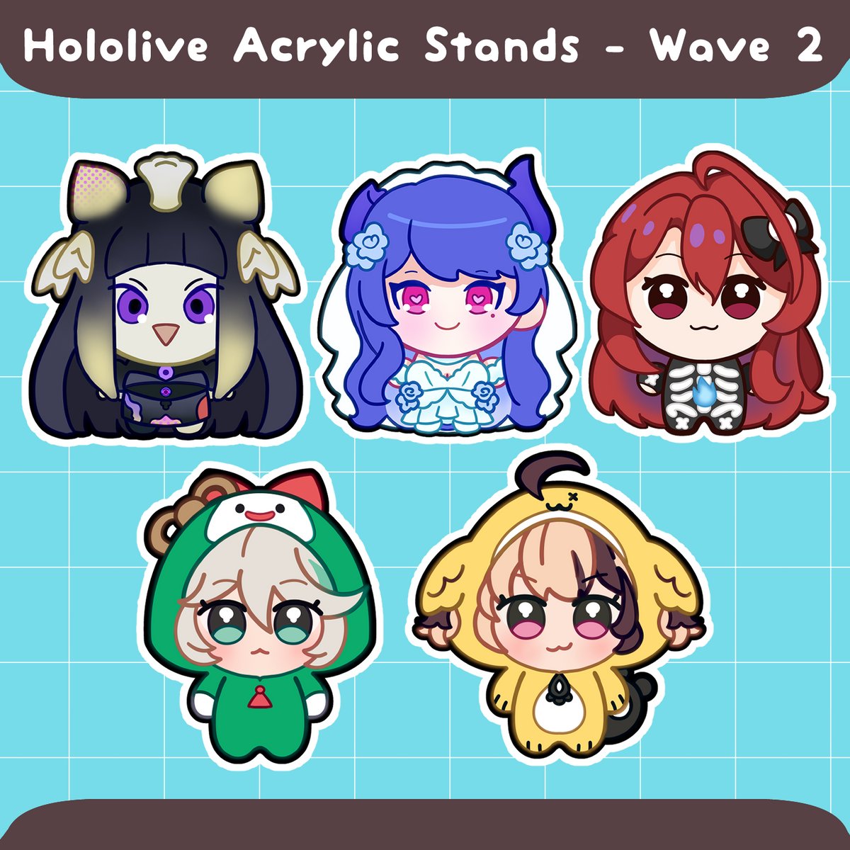 Hololive Acrylic Stands - Wave 2