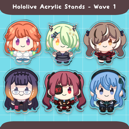 Hololive Acrylic Stands - Wave 1