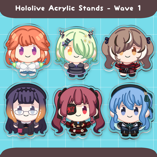 Hololive Acrylic Stands - Wave 1