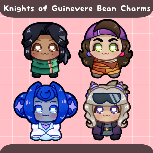 Knights of Guinevere Bean Charms
