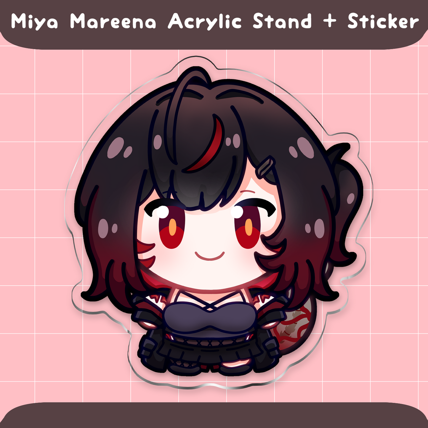 Miya Mareena Acrylic Stand & Sticker