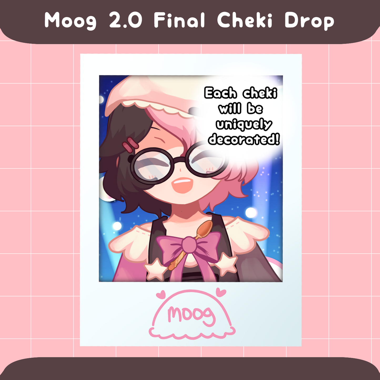 [PRE-ORDER] Moog 2.0 Final Cheki Drop