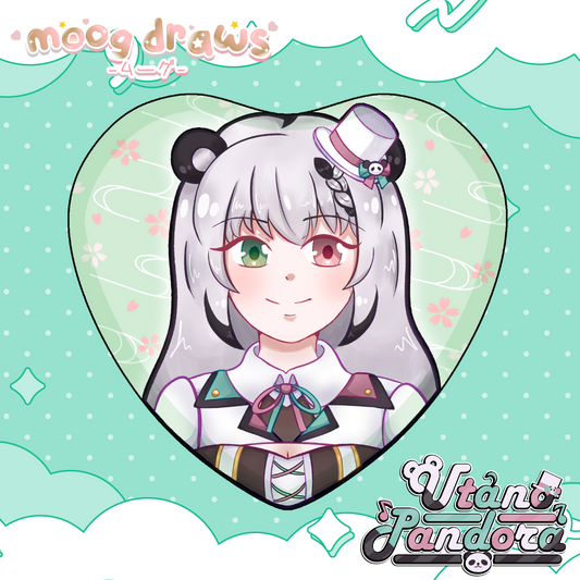 [PRE-ORDER] Moog Draws x Utano Pandora Heart Badge