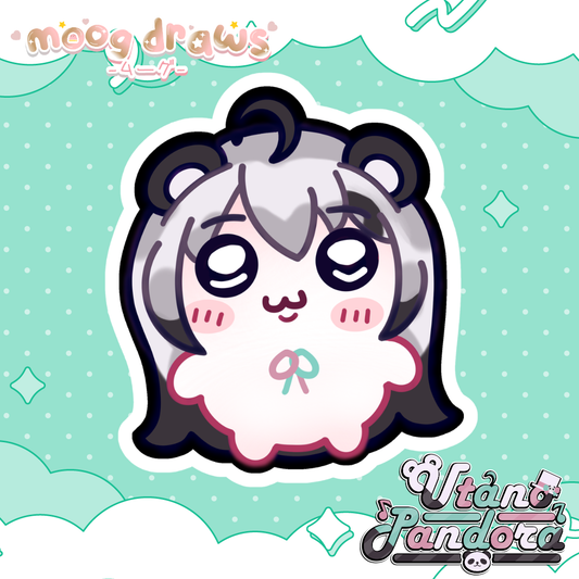 [PRE-ORDER] Moog Draws x Utano Pandora Chiipanda Sticker