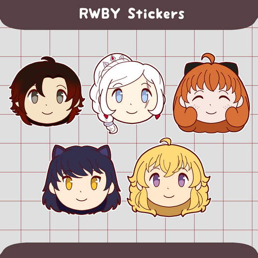 RWBY Stickers