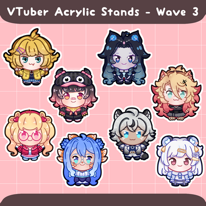 VTuber Acrylic Stands - Wave 3