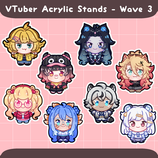 VTuber Acrylic Stands - Wave 3